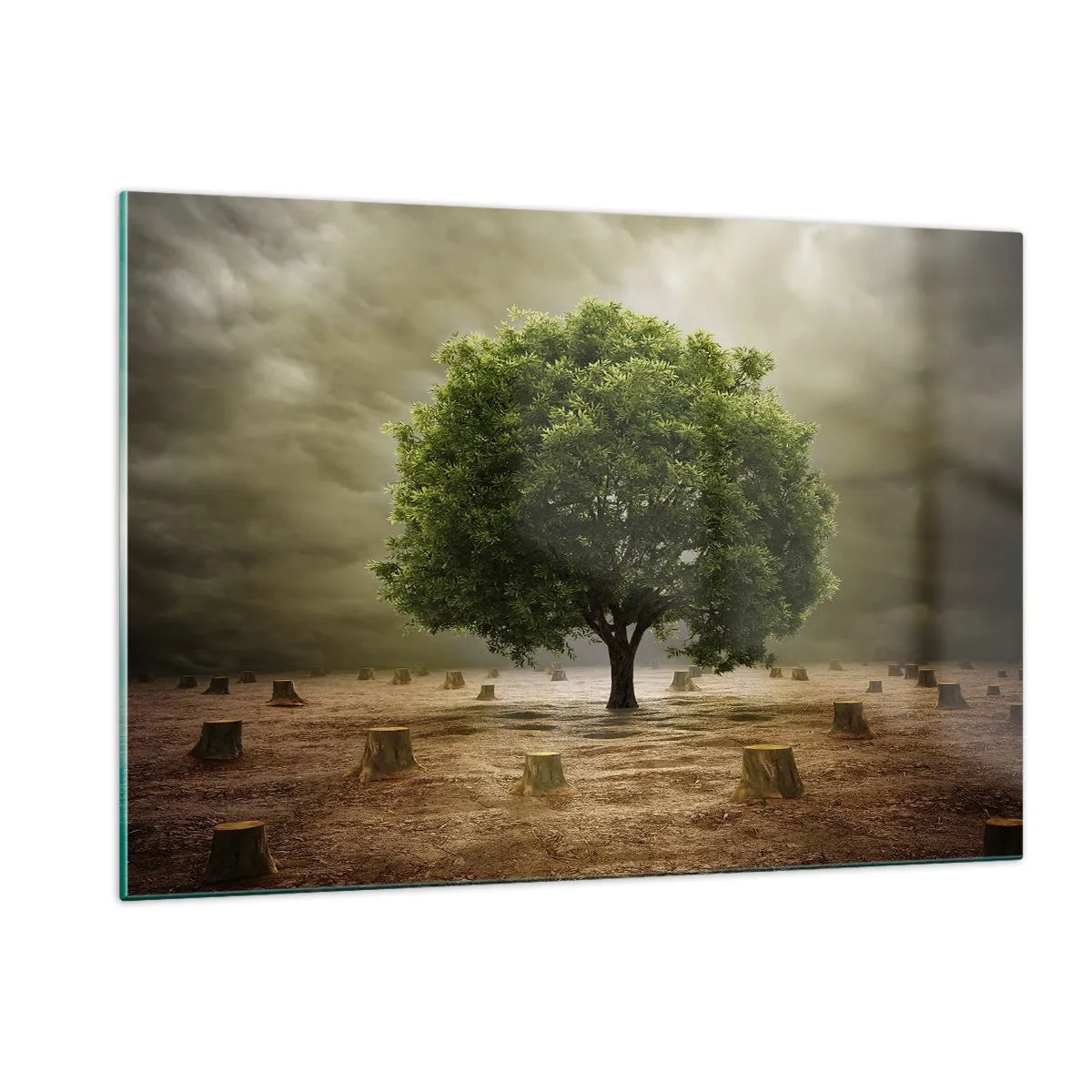 Quadro em vidro - Toda a esperança - 120x80 cm