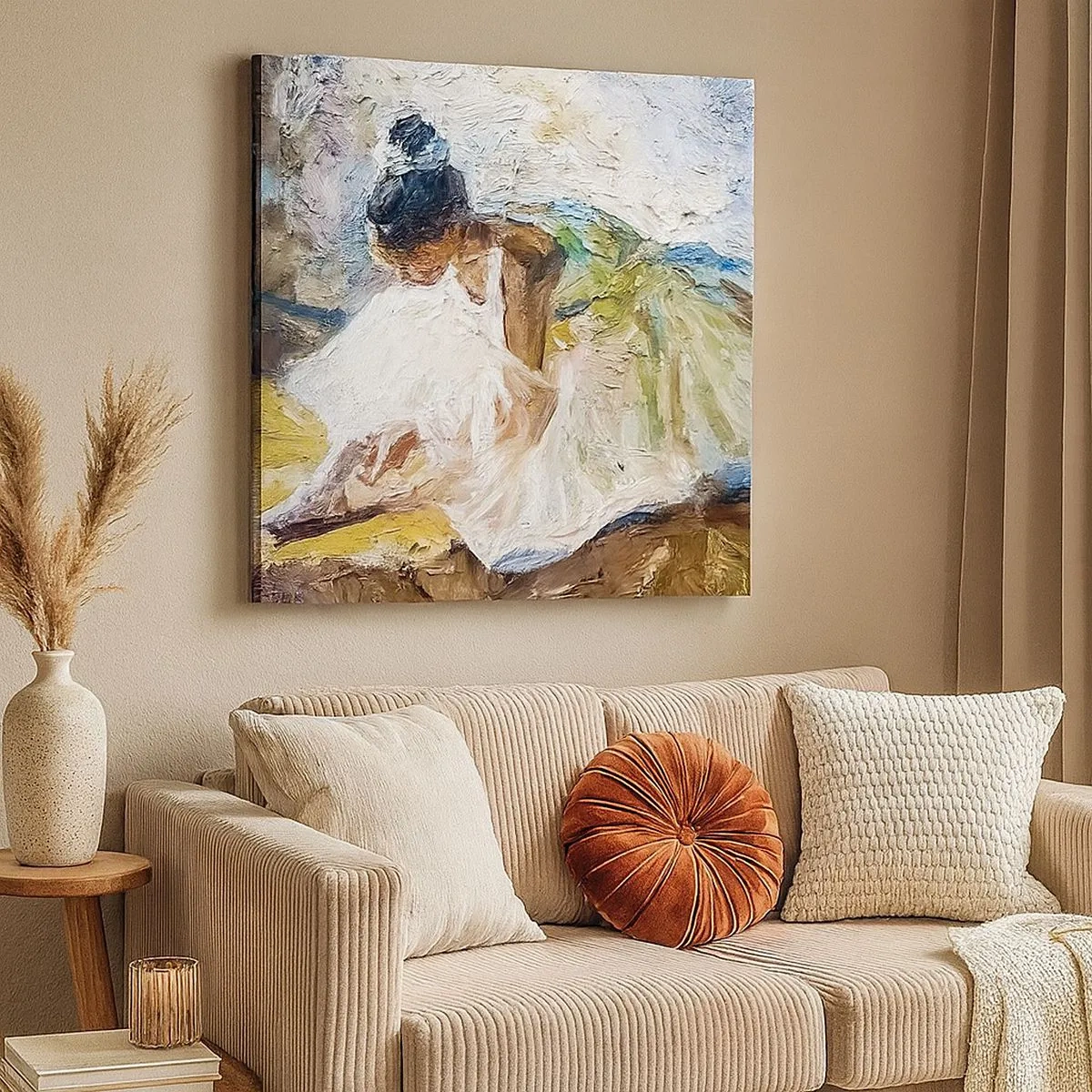 Quadro em tela - Do quadro de Degas - 30x30 cm