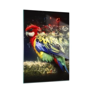 Quadro em vidro - O mensageiro do Brilho - 50x70 cm