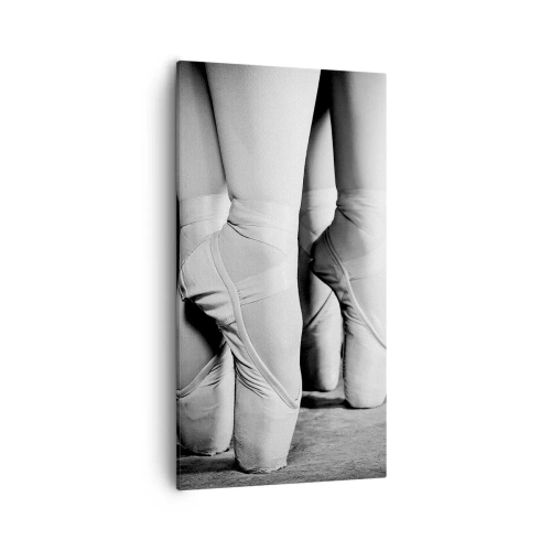 Quadro em tela - Juntos, com leveza - 55x100 cm