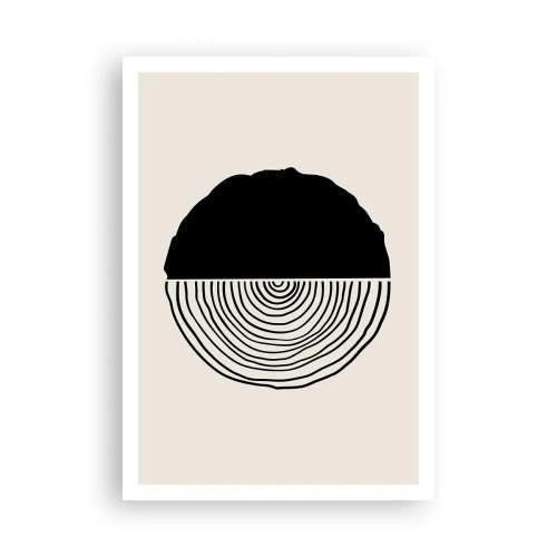 Pôster - Meio a meio - 70x100 cm