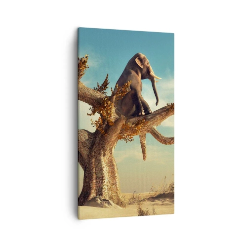 Quadro em tela - Um novo ponto de vista - 45x80 cm