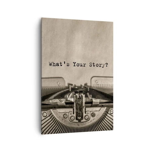 Quadro em tela - Conta-me - 70x100 cm