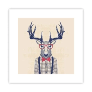 Pôster - Extravagância engraçada - 30x30 cm