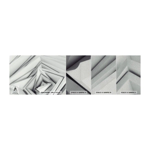 Amostra de papel de parede Premium Sand - Cantos vivos - Tecnologia, 3D, Moderno - 100x30 cm