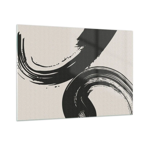 Quadro em vidro - Varrer e circular - 100x70 cm