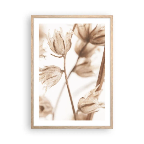 Pôster com moldura de carvalho claro - Eles estão ligando no final do verão - 50x70 cm