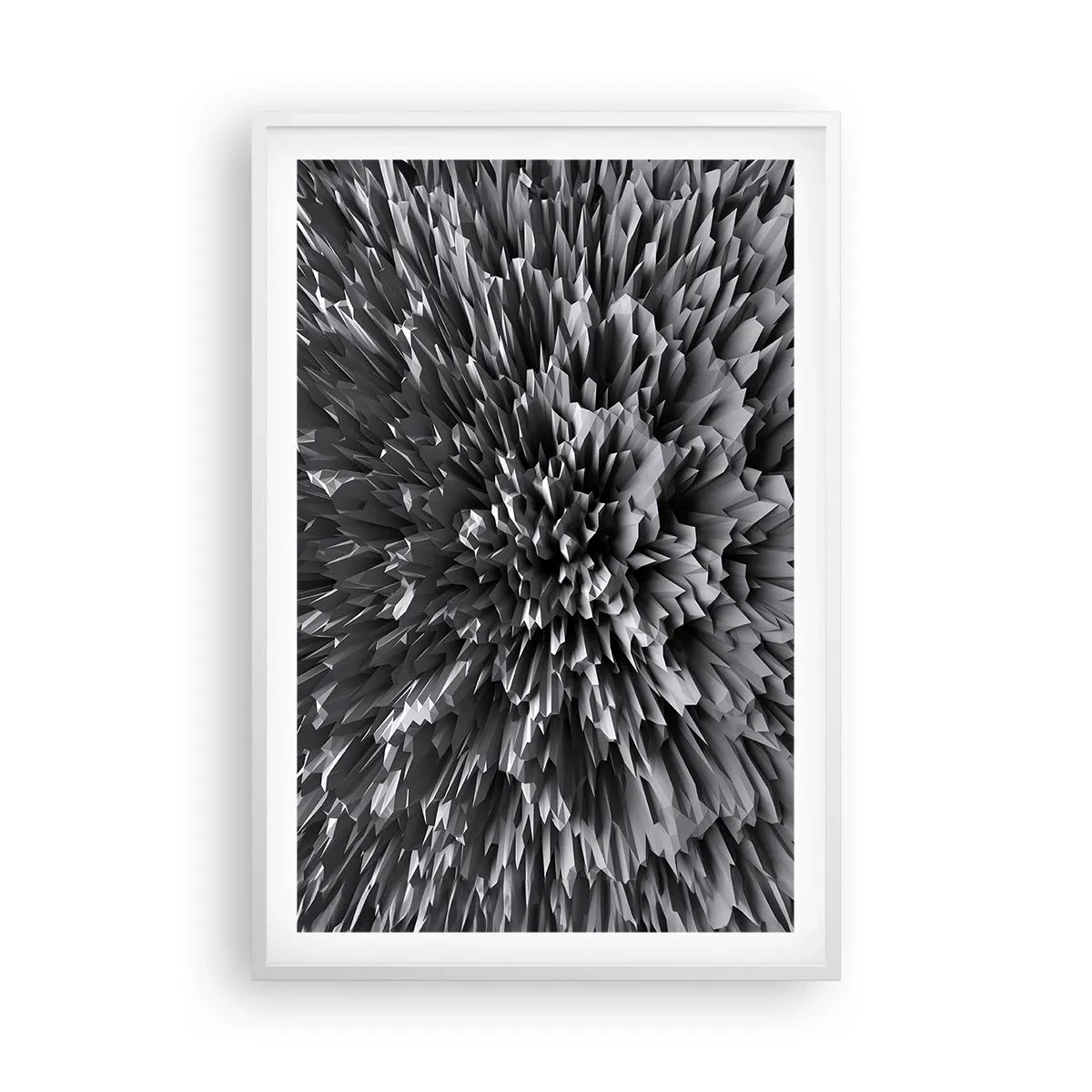 Pôster em moldura branca - Não pode ficar mais difícil do que isso - 61x91 cm