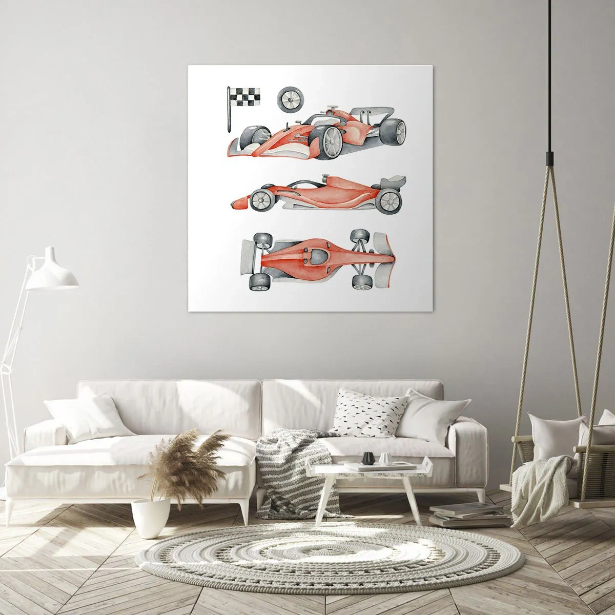 Quadro em tela - Persiga seu sonho - 70x70 cm