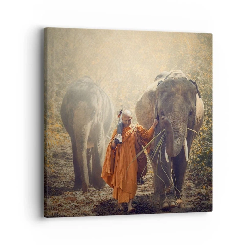 Quadro em tela - Compreensão completa - 40x40 cm