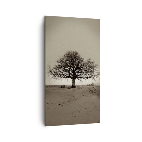 Quadro em tela - Daqui para a eternidade - 45x80 cm