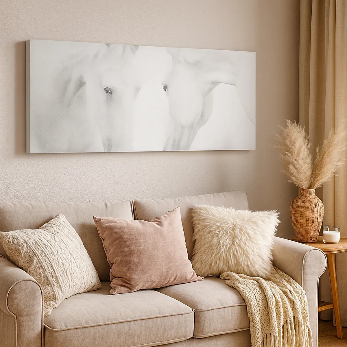 Quadro em tela - Será amizade...? - 30x30 cm