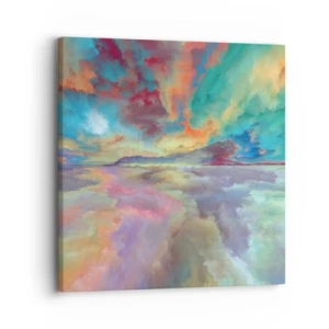Quadro em tela - Dois Céus - 30x30 cm
