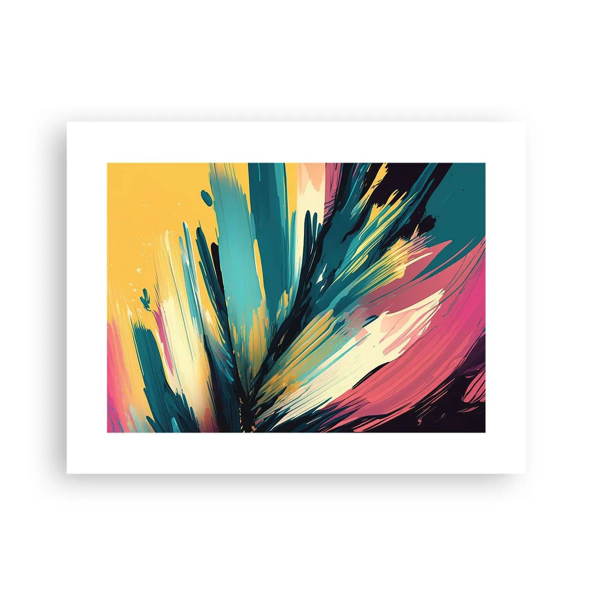 Pôster - Composição – uma explosão de alegria - 40x30 cm