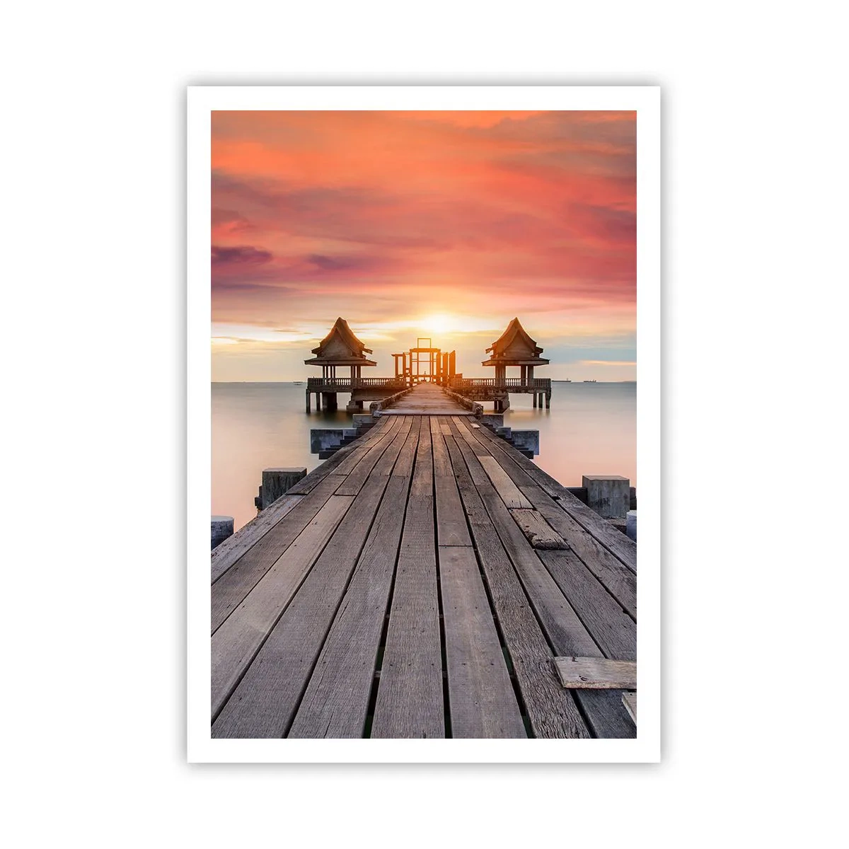 Pôster - De oeste para leste - 70x100 cm