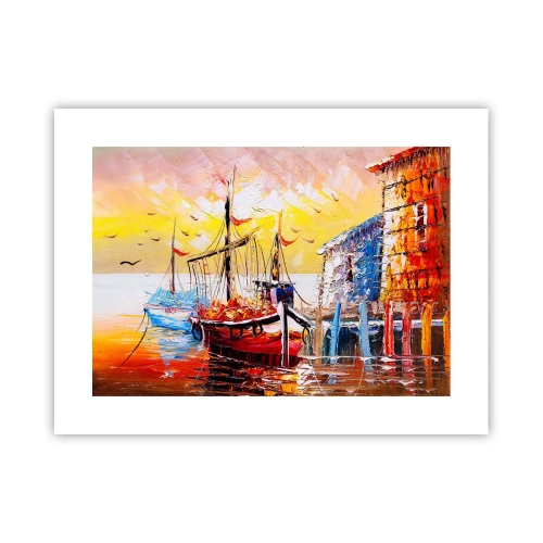Pôster - Feliz retorno - 40x30 cm