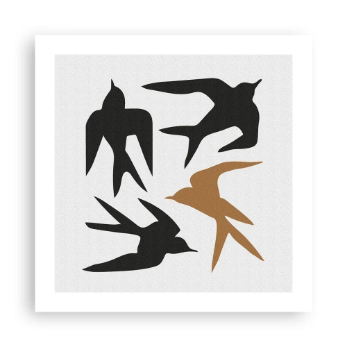 Pôster - Engula a diversão - 50x50 cm