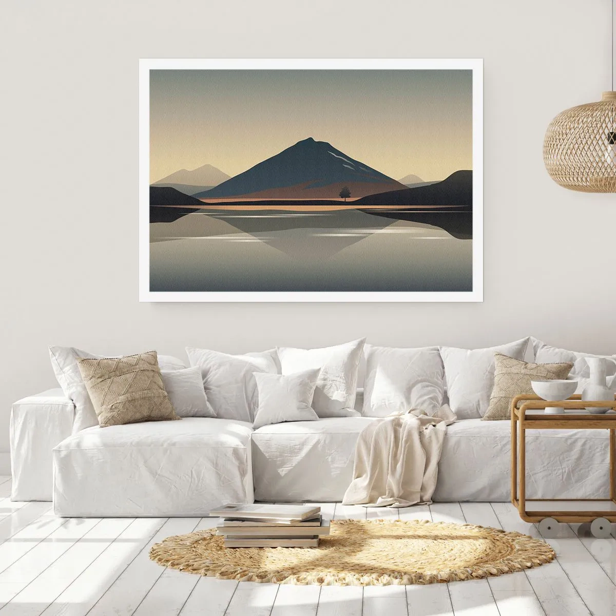 Pôster - Reflexo de espelho - 100x70 cm