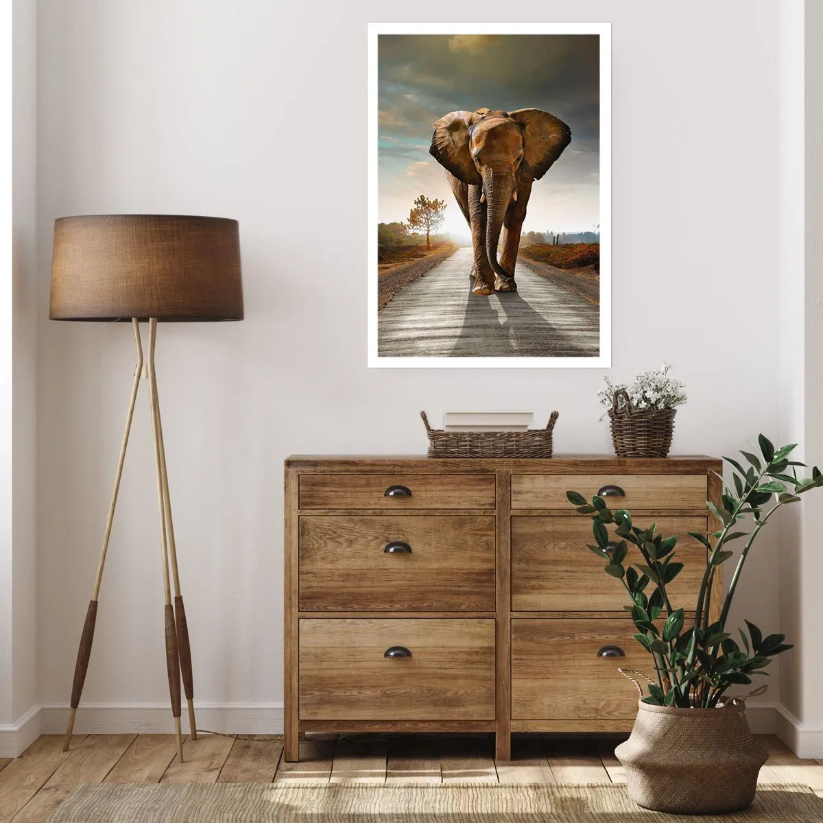 Pôster - Não faz parte da composição da porcela - 70x100 cm