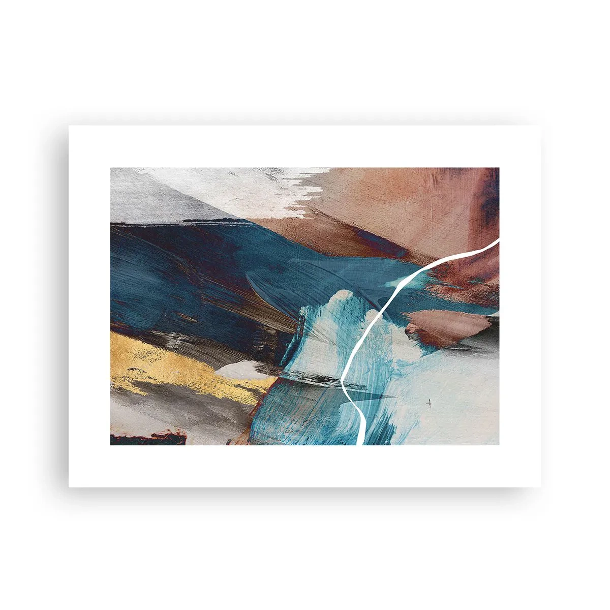 Pôster - Com elegância e energia - 40x30 cm