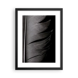 Pôster com moldura preta - A caneta – um design maravilhoso - 30x40 cm