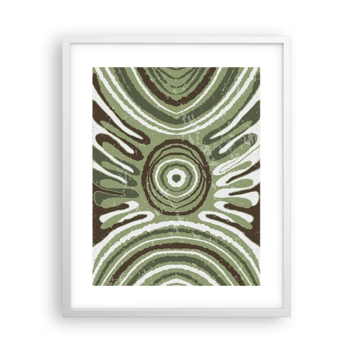 Pôster em moldura branca - Uma explosão de emoções - 40x50 cm