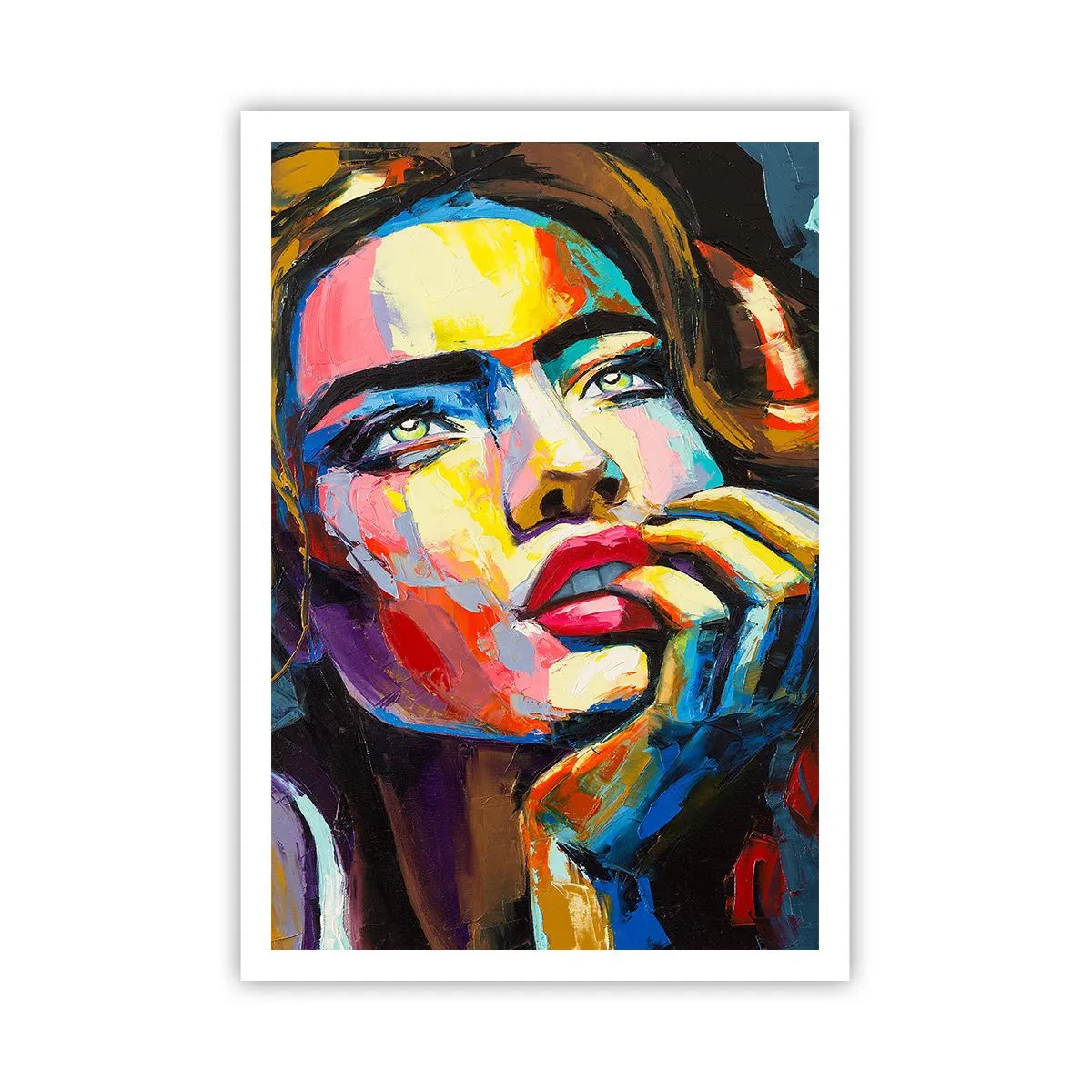 Pôster - Sonhos como pássaros voando no céu - 70x100 cm