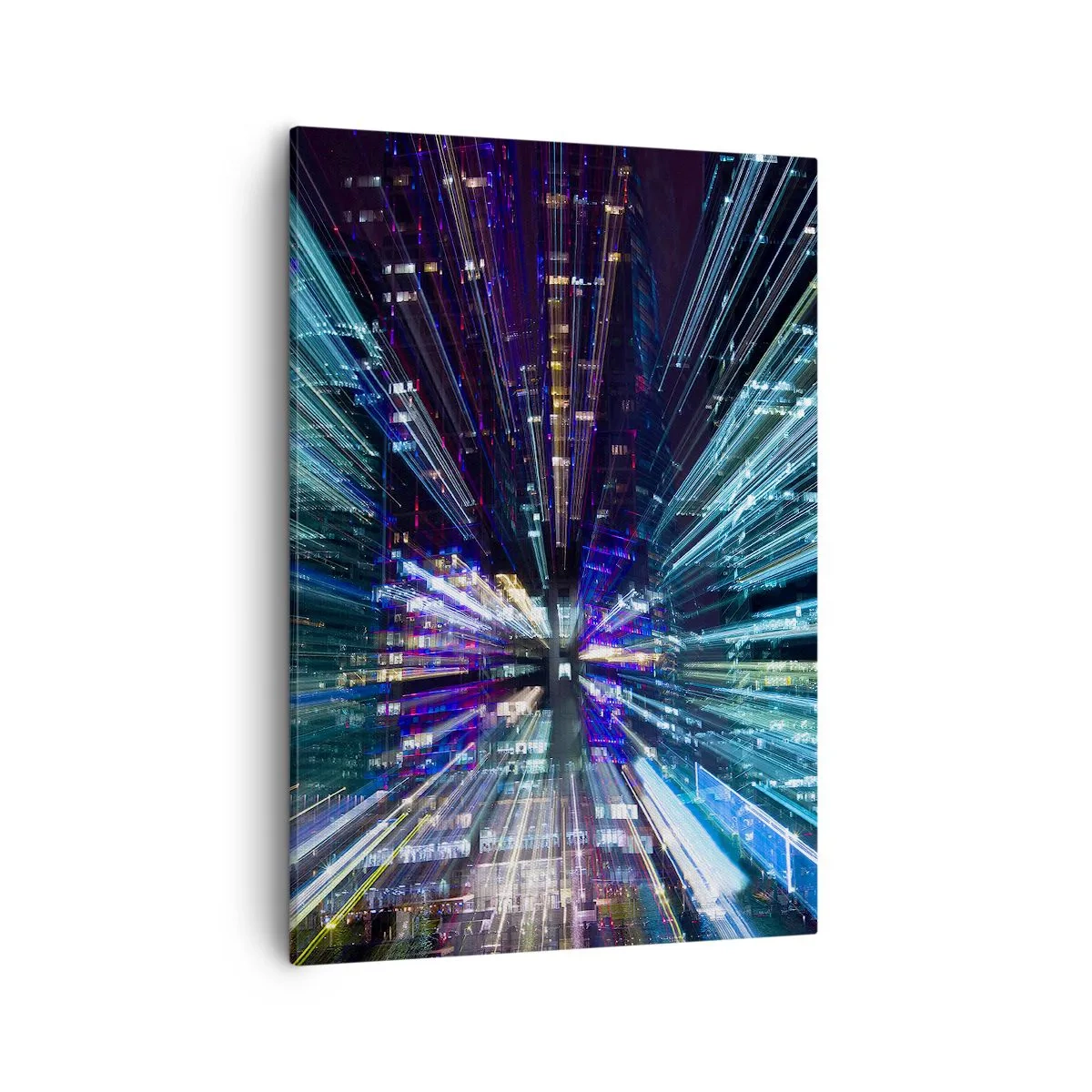 Quadro em tela - Transição para o hiperespaço - 50x70 cm