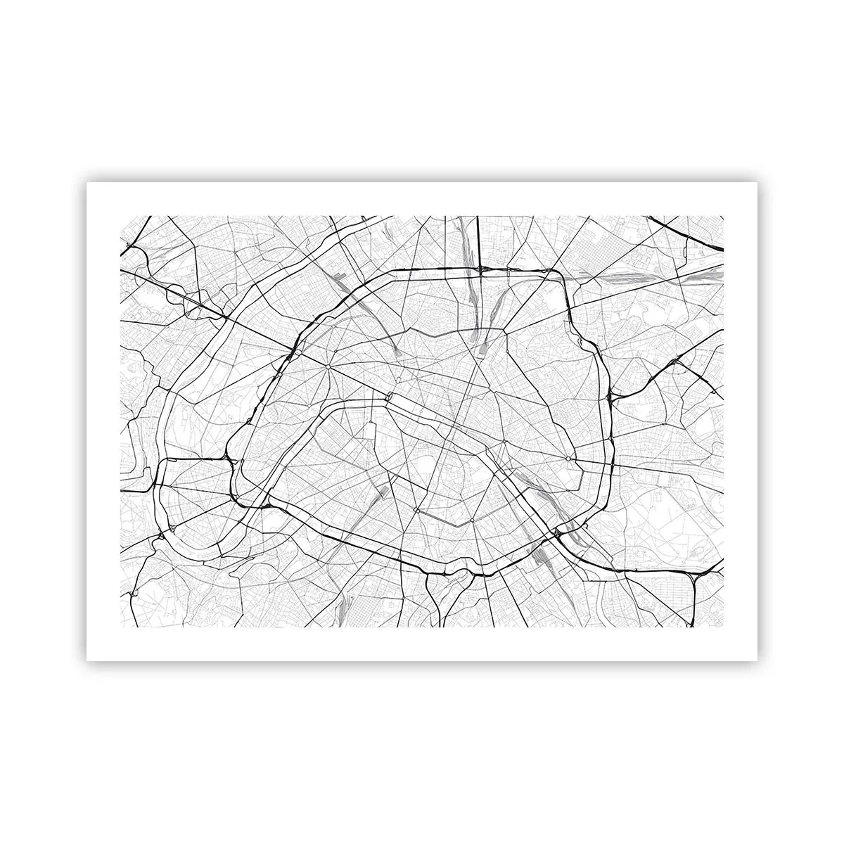 Pôster - Flor de Paris - 70x50 cm