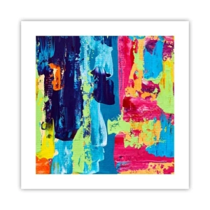 Pôster - A vida é bela! - 40x40 cm