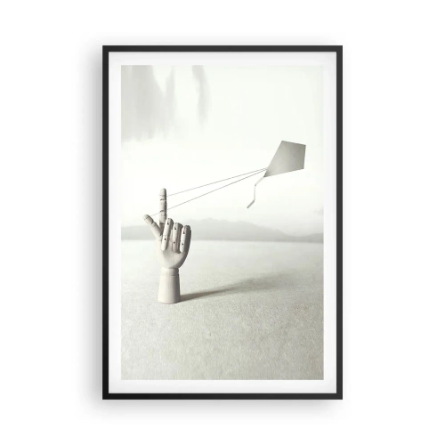 Pôster com moldura preta - Prova de força - 61x91 cm