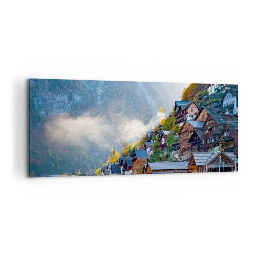 Quadro em tela - Atmosfera alpina - 100x40 cm