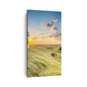 Quadro em tela - Entre as ondas - 45x80 cm