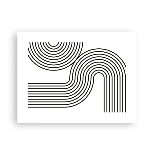 Pôster - Na curva - 40x30 cm