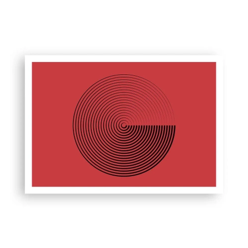 Pôster - Movimento circular - 100x70 cm