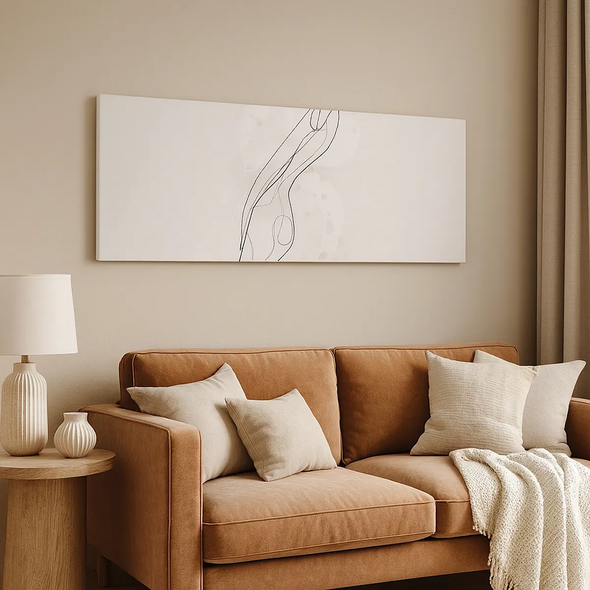 Quadro em tela - Errar o olhar - 30x30 cm