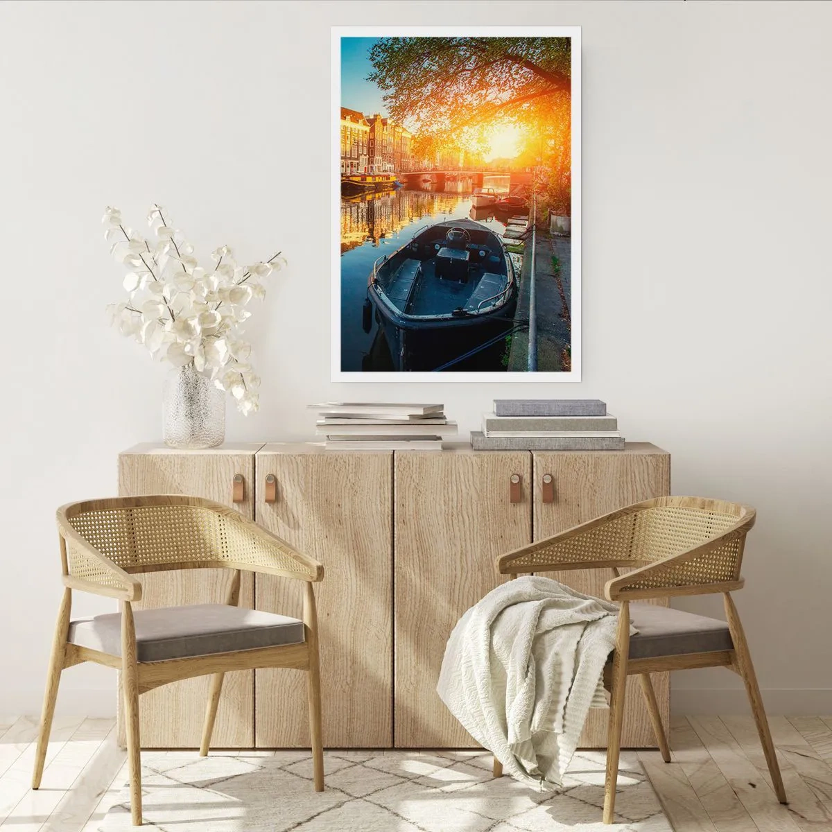 Pôster - Manhã em Amsterdã - 40x50 cm