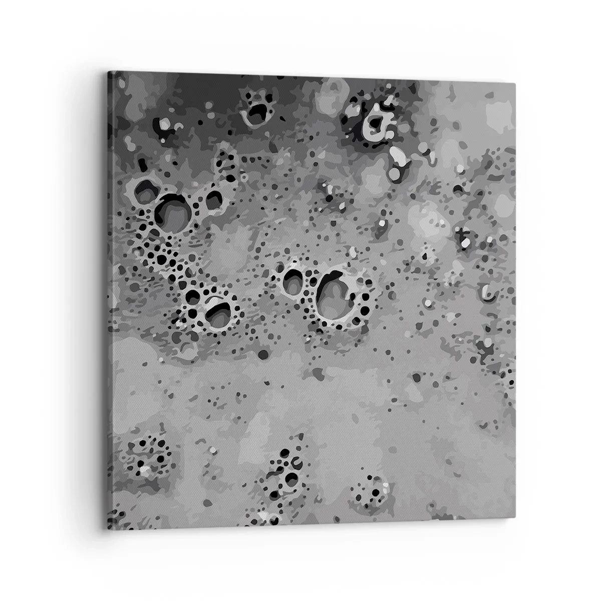 Quadro em tela - Como uma paisagem lunar - 70x70 cm