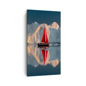 Quadro em tela - No fim do mundo - 45x80 cm