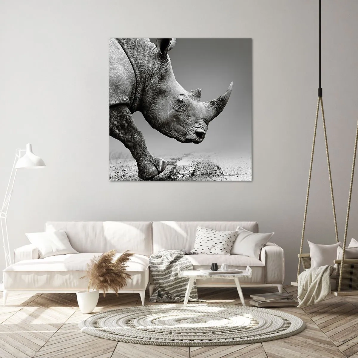Quadro em tela - Força imparável - 70x70 cm