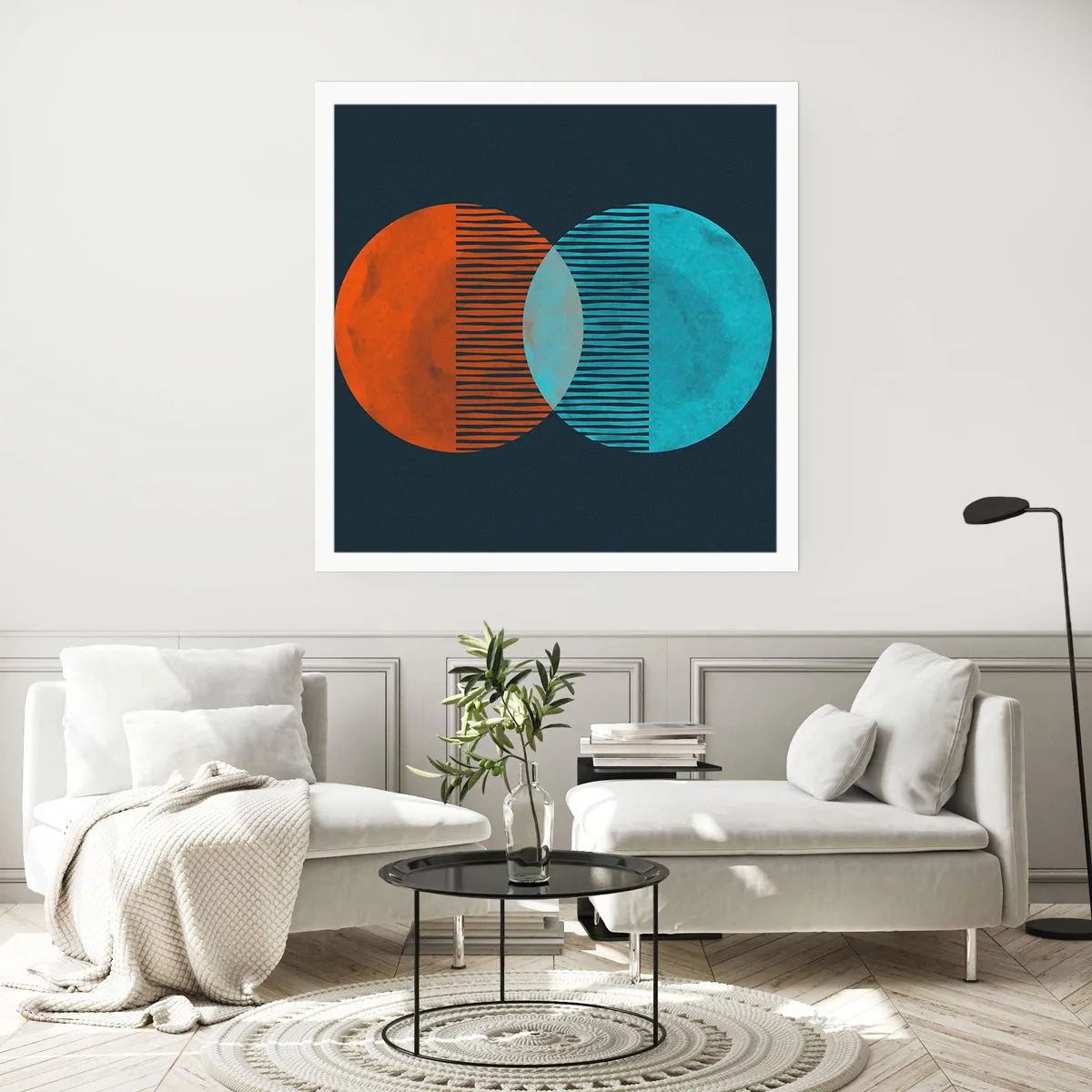 Pôster - Fantasia astronómica - 60x60 cm