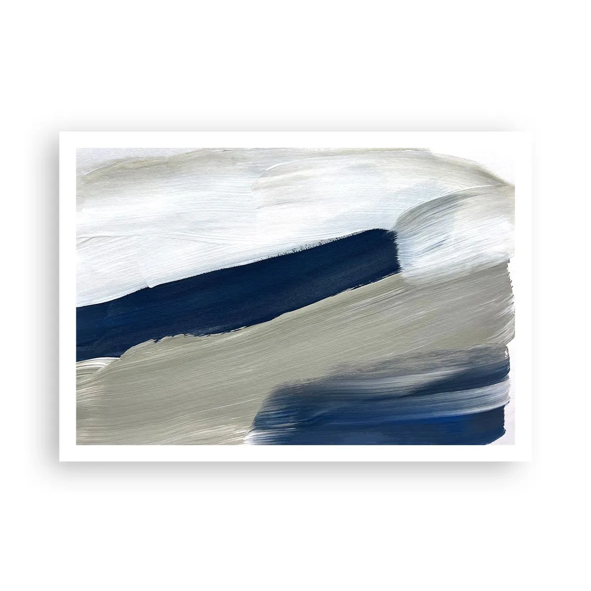 Pôster - Encontro com a brancura - 100x70 cm