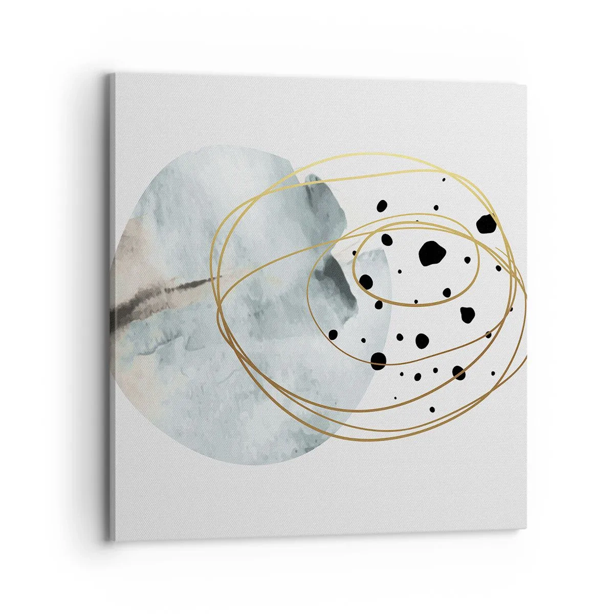 Quadro em tela - No abraço ao espaço - 70x70 cm