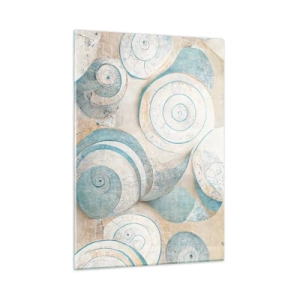 Quadro em vidro - O que há dentro da casca? - 50x70 cm