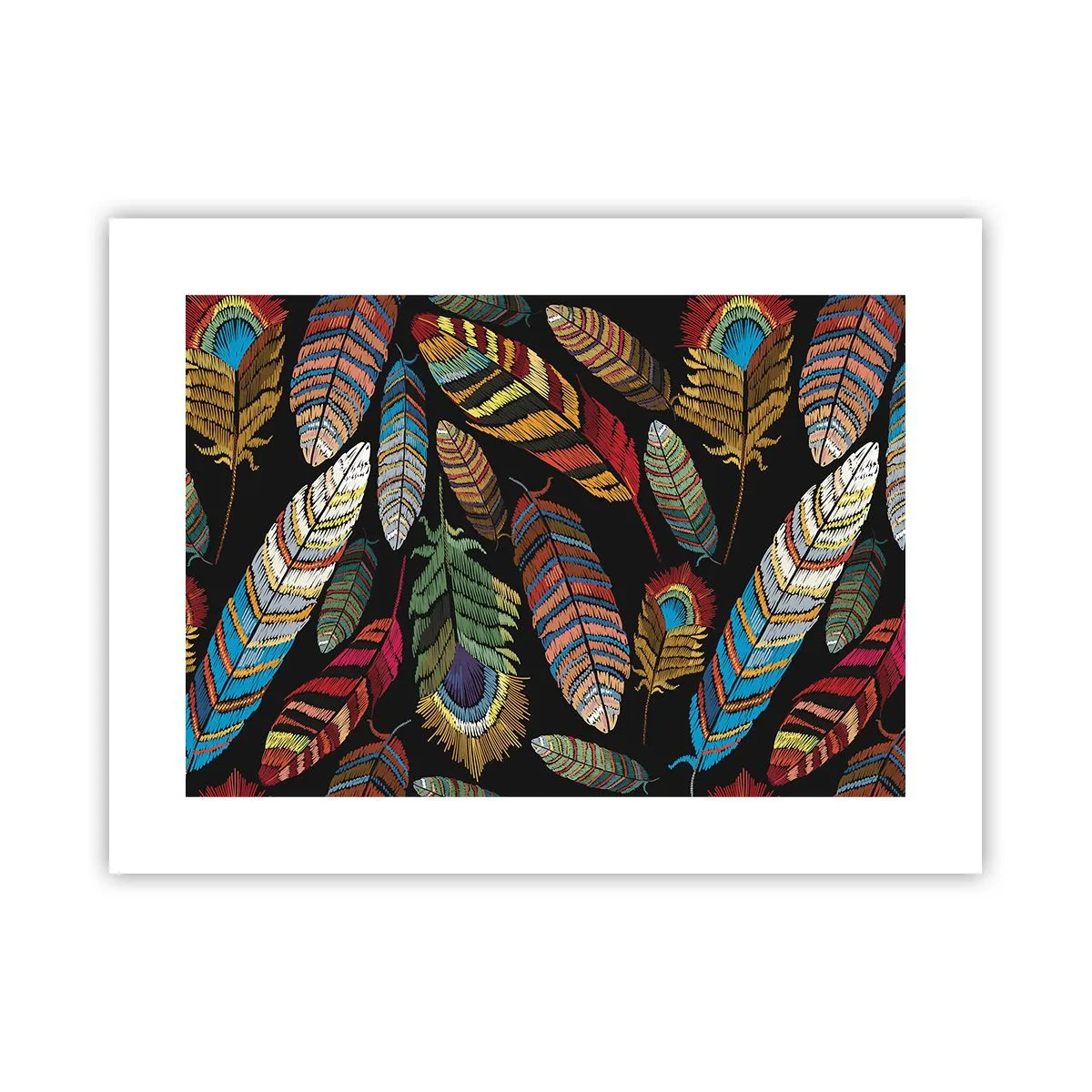 Pôster - O carnaval dos pássaros - 40x30 cm