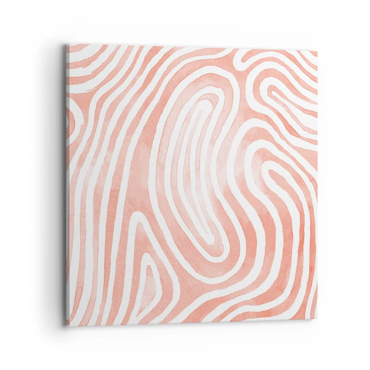 Quadro em tela - No labirinto de corais - 70x70 cm