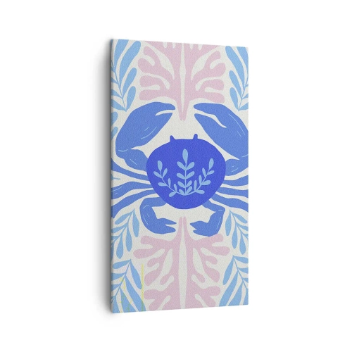 Quadro em tela - Como uma flor do mar - 45x80 cm