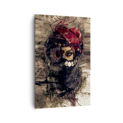 Quadro em tela - Perturbador, para dizer o mínimo - 80x120 cm