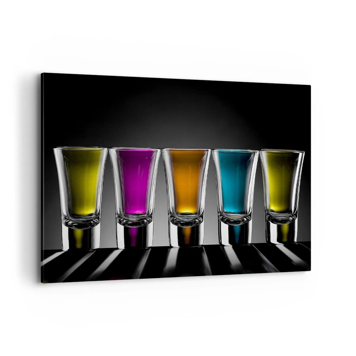 Quadro em tela - Tons da alegria - 100x70 cm