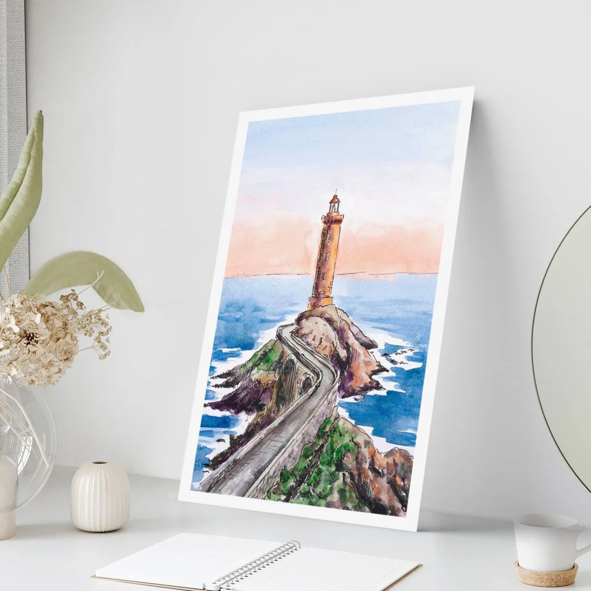 Pôster - De frente para o mar - 50x70 cm